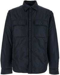 DSquared² - Jacket With Classic Collar And Logo Print On The Rear - Lyst