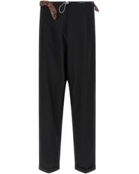 Magliano - Peoples Chic Release Pants Cotton - Lyst