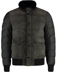 Moorer - Fantoni Padded Bomber Jacket - Lyst