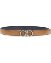 Ferragamo - Reversible And Adjustable Gancini Belt - Lyst