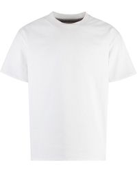 Bottega Veneta - Cotton Crew-neck T-shirt - Lyst