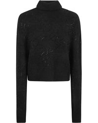 Blumarine - Sweaters Black - Lyst