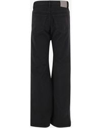 Balenciaga - Cotton Denim Jeans Trousers - Lyst