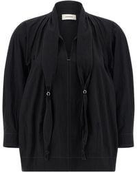 Lemaire - Blouse With Scarf - Lyst