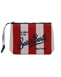 Mc2 Saint Barth - Aline Stripes Pop Clutch Bag - Lyst