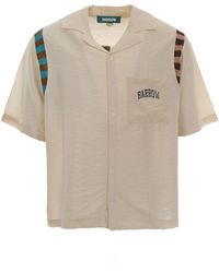 Barrow - Camicia Bowling Crema - Lyst