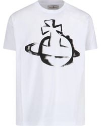 【関税&送料込】Vivienne Westwood Drawn Orb Muscle T-Shirt Vivienne Westwood Drawn Orb Muscle T-Shirt (Vivienne
