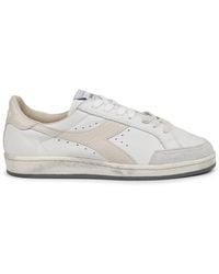 Diadora - Sneakers Prestige Used Leather Trainers - Lyst