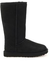 UGG Suede Classic Tall Ii Boots in Black - Save 26% - Lyst