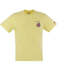 Mc2 Saint Barth - T-Shirt With Chest Print - Lyst