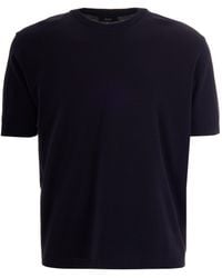 Herno - Knit Effect T-Shirt - Lyst