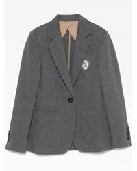 Brunello Cucinelli - Tailored Cotton Jacket - Lyst