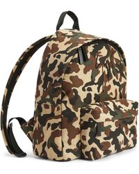 Giuseppe Zanotti - Bud Camouflage Logo Backpack Bags Backpacks - Lyst