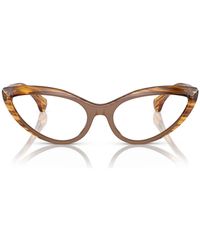 Alain Mikli - A03503 Opal/Striped Havana Glasses - Lyst