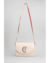 Christian Louboutin - Loubi54 Shoulder Bag In Rose-pink Leather - Lyst