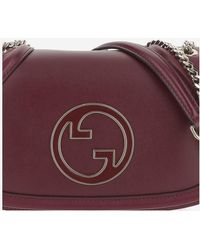 Gucci - Blondie Shoulder Bag With Chain Calfskin - Lyst
