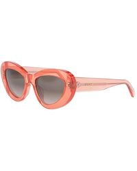 Celine - Sunglasses Cat Eye Full Rim, Glossy Frame And Gradient Lens Cl40320U42F - Lyst