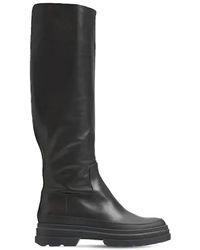 Max Mara - Beryl Leather Boots - Lyst