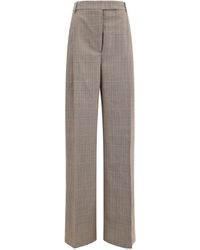 Rohe - Prince Of Wales Wide Leg Pants - Lyst