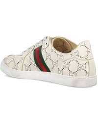 Gucci - Stretch Leather Sneakers - Lyst
