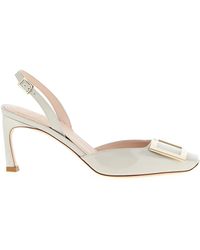 Roger Vivier - Slingback Heels - Lyst