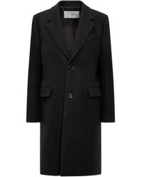 Ami Paris - Wool Single-Breasted Coat - Lyst