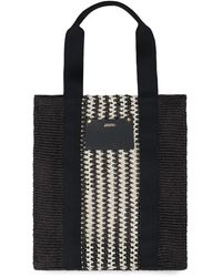 Isabel Marant - Aruba Canvas And Leather Shopping Bag - Lyst