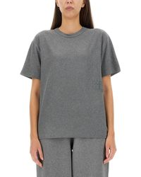 T By Alexander Wang - T-shirt With Logo - Lyst