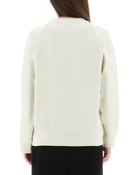 Marni - Cotton Sweatshirt With Tulip Print Knit Sweatshirts - Lyst