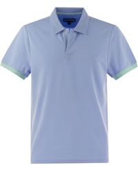 Vilebrequin - Short-Sleeved Cotton Polo Shirt - Lyst
