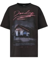Dondup - Printed T-Shirt - Lyst