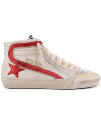 Golden Goose - Deluxe Brand Slide Penstar Classic Leather High-Top Sneakers - Lyst