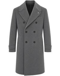L.B.M. 1911 - Double-Breasted Coat Virgin Wool - Lyst