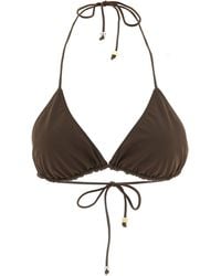 Jacquemus - 'Le Haut De Plage Triangle' Bikini Top - Lyst