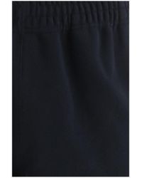 Burberry - Check Cotton Pants Trousers - Lyst