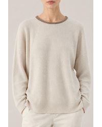 Brunello Cucinelli - Marble Wool Sweater Clothing - Lyst