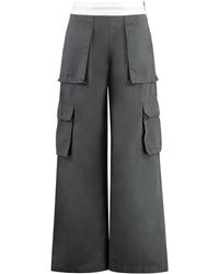 Alexander Wang - Rave Cotton Cargo-Trousers - Lyst