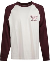 Carhartt - Cotton T-Shirt With Wip Logo - Lyst