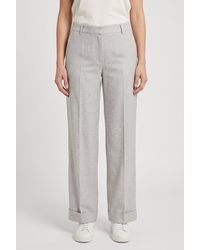 Brunello Cucinelli - Light Linen Trousers - Lyst