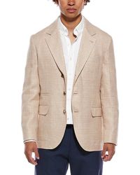 Brunello Cucinelli - Linen & Wool-Blend Blazer - Lyst