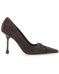 Jimmy Choo - Pumps Scarlett 95 Suede - Lyst