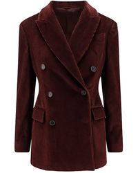 Brunello Cucinelli - Corduroy Blazer - Lyst