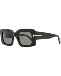 Tom Ford - Brigitta Sunglasses Tf1188 01A 50Mm Ft1188 Plastic (Acetate) - Lyst