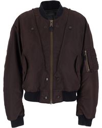 Maison Margiela - Overcoat Tech Fabric Polyamide Coat - Lyst