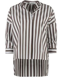 Barba Napoli Striped Cotton Shirt - Multicolor