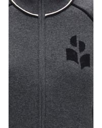 Isabel Marant - Lanya Logo And Zip Cardigan - Lyst