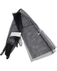 Maison Margiela - Stretch Tulle Gloves Accessories - Lyst