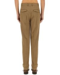 PT Torino - Straight Leg Pants Polyester Trousers - Lyst