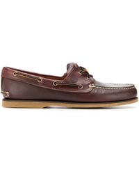 Timberland - Mocassino Da Barca Classic Bordeaux - Lyst