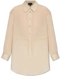 Giorgio Armani - Relaxed-Fitting Top - Lyst